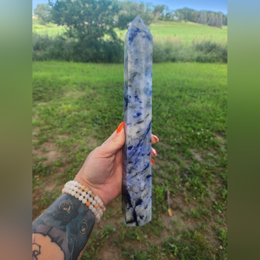 HUGE Sodalite Tower!